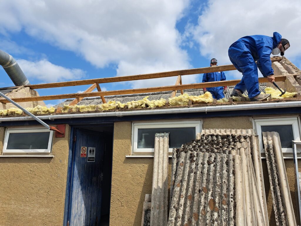 Home why choose us for your commercial asbestos roofing removal